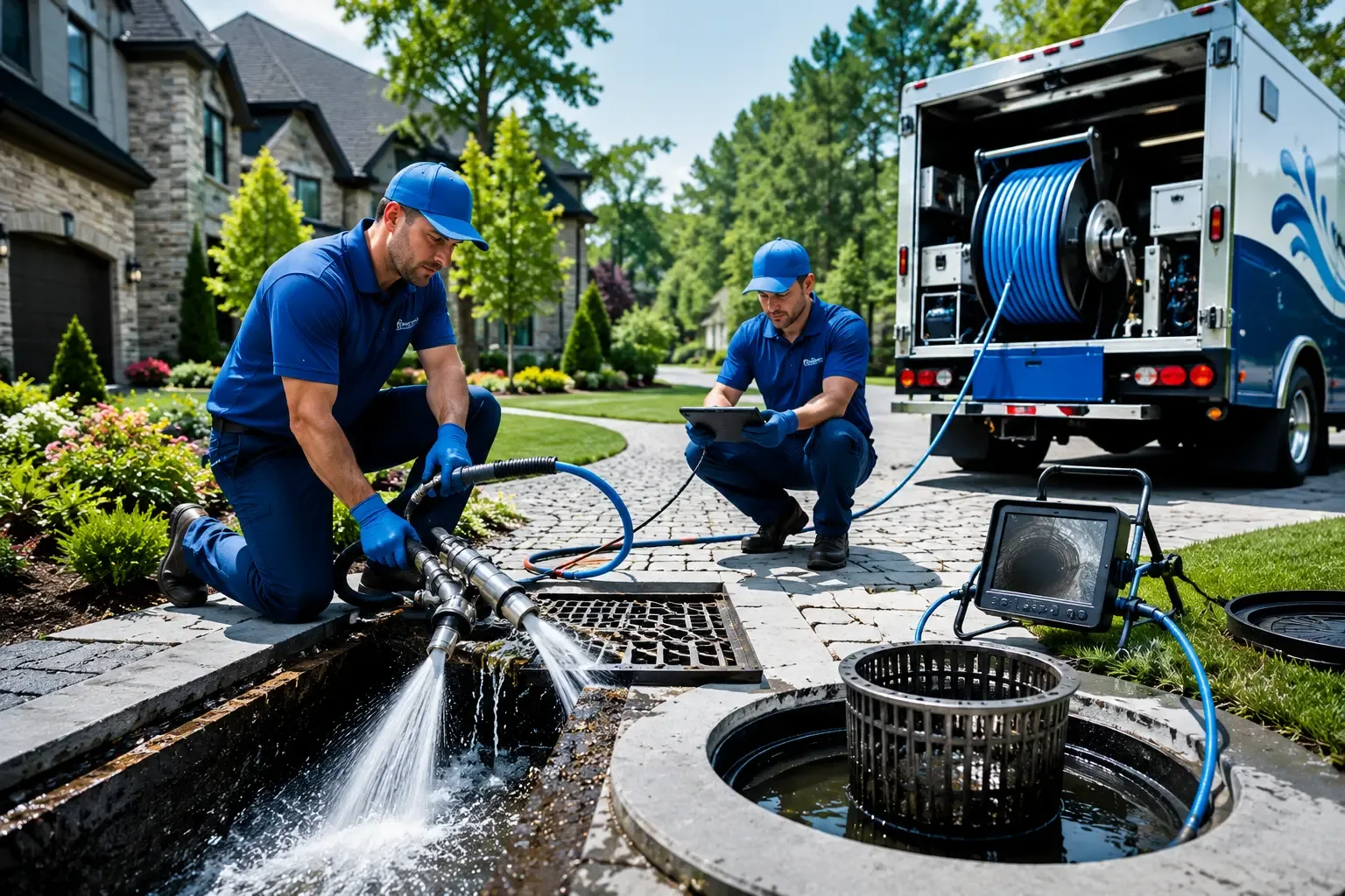 Local outdoor drain cleaning professionals in Allport, PA